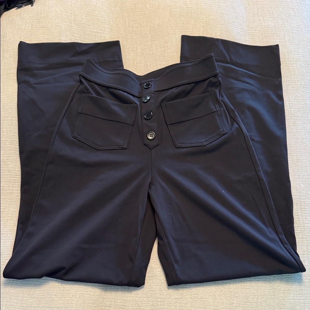 XS tall HALARA Black Straight Leg Pants